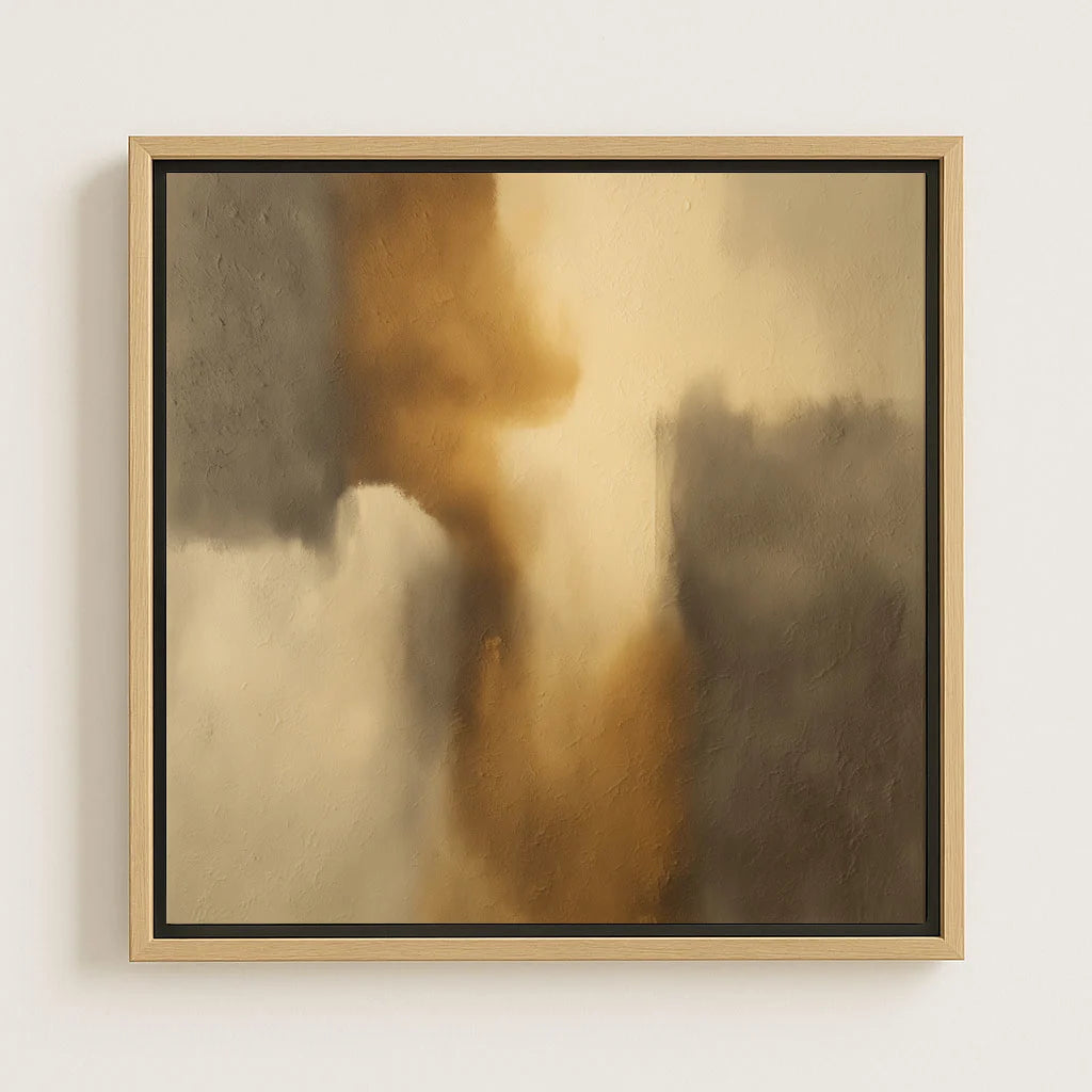 Framed Canvas Print Light and Shadow