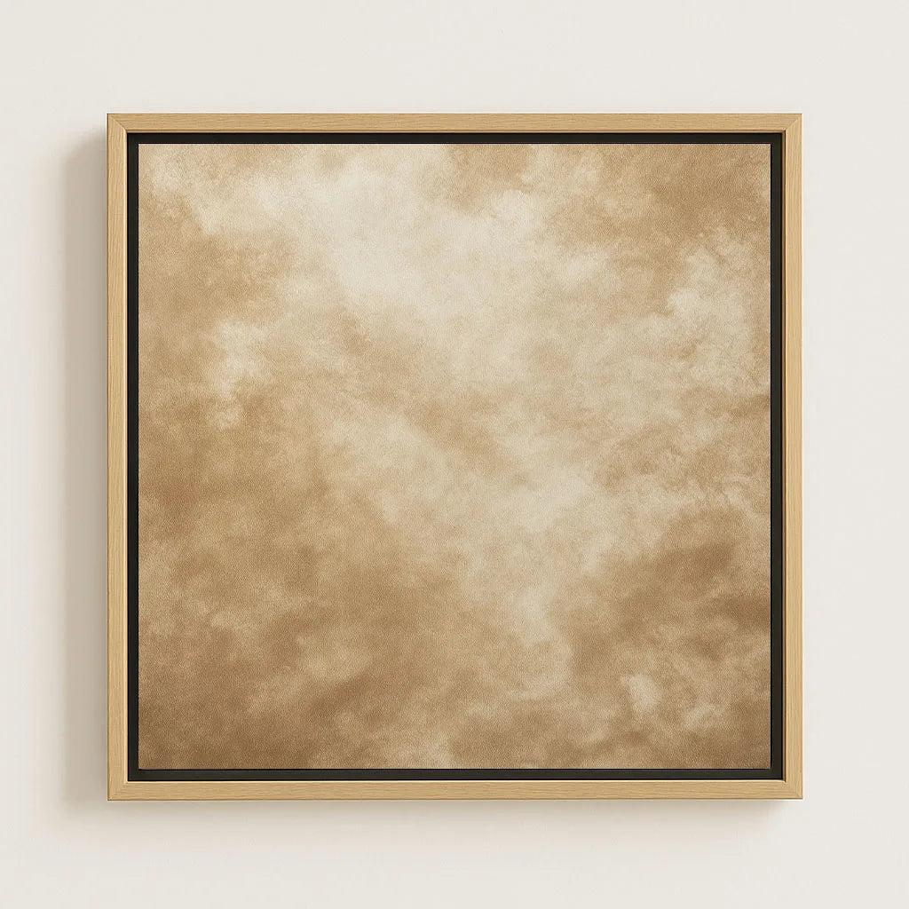 Framed Canvas Print Desert Quiet