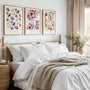 floral pattern poster set wall art for gallery wall decor